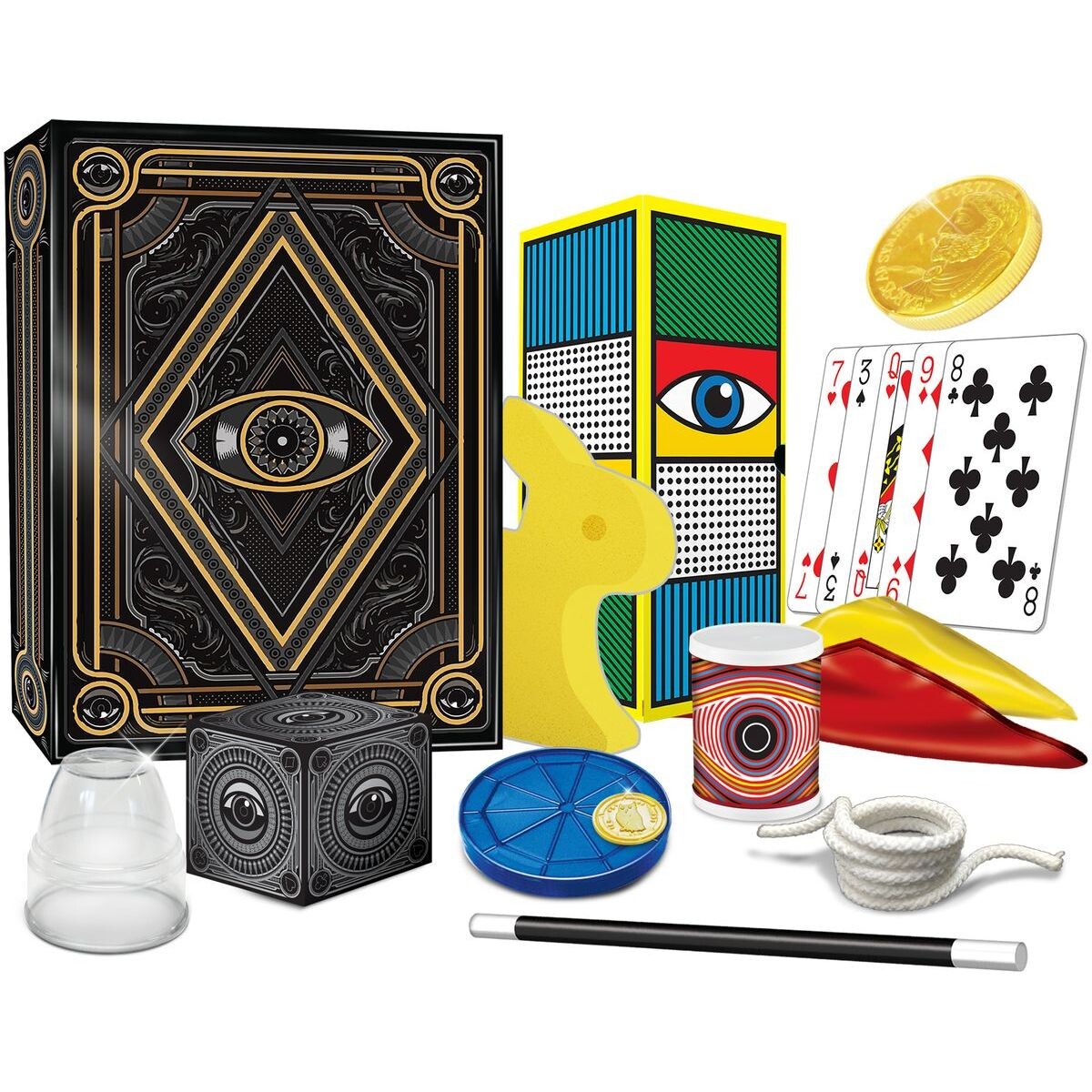 Sparkys Škola kúziel - Veľká mágia 25 trikov + Darček v hodnote 250Kč