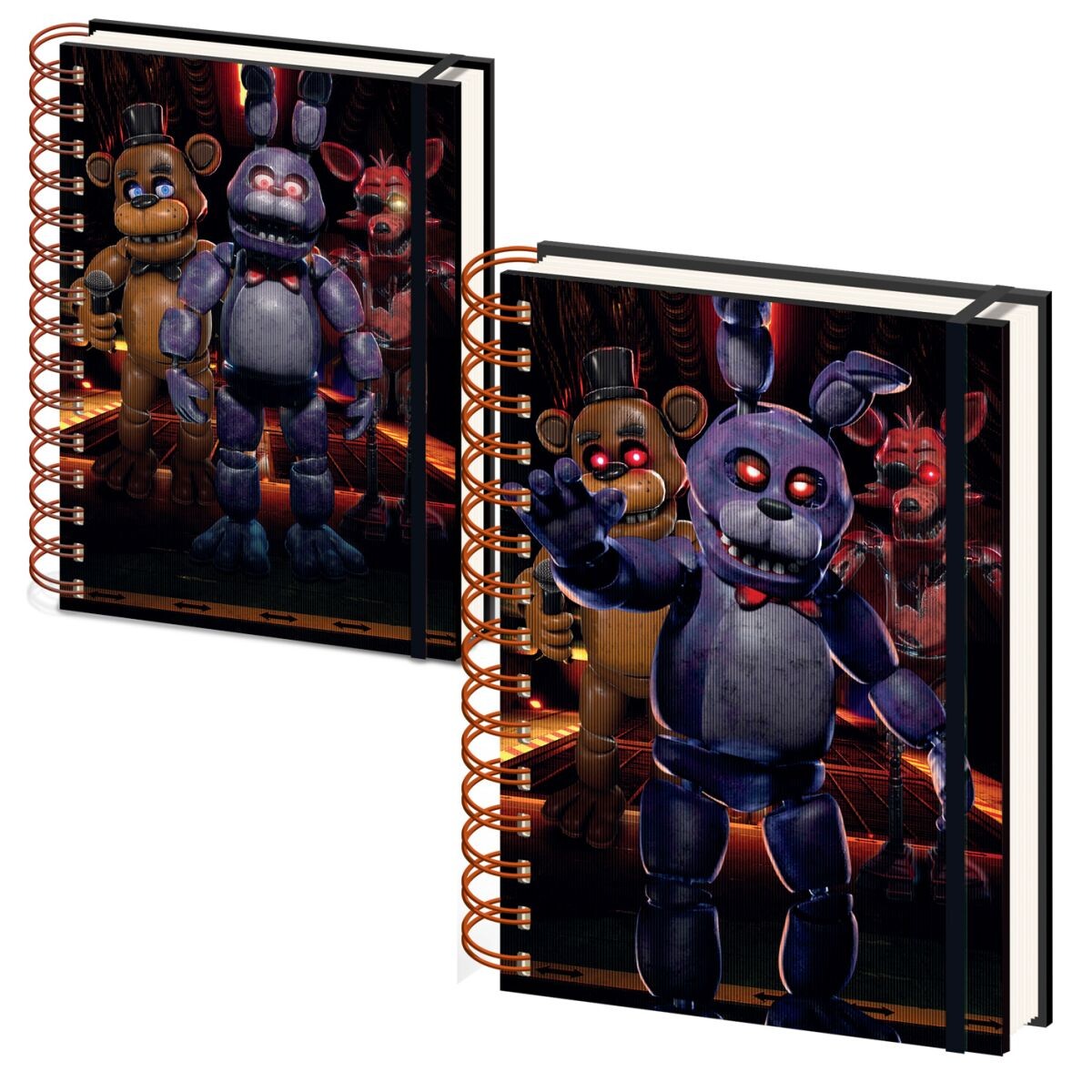 Pyramid International Five Nights At Freddys 3D krúžkový blok A5 Jump Scare