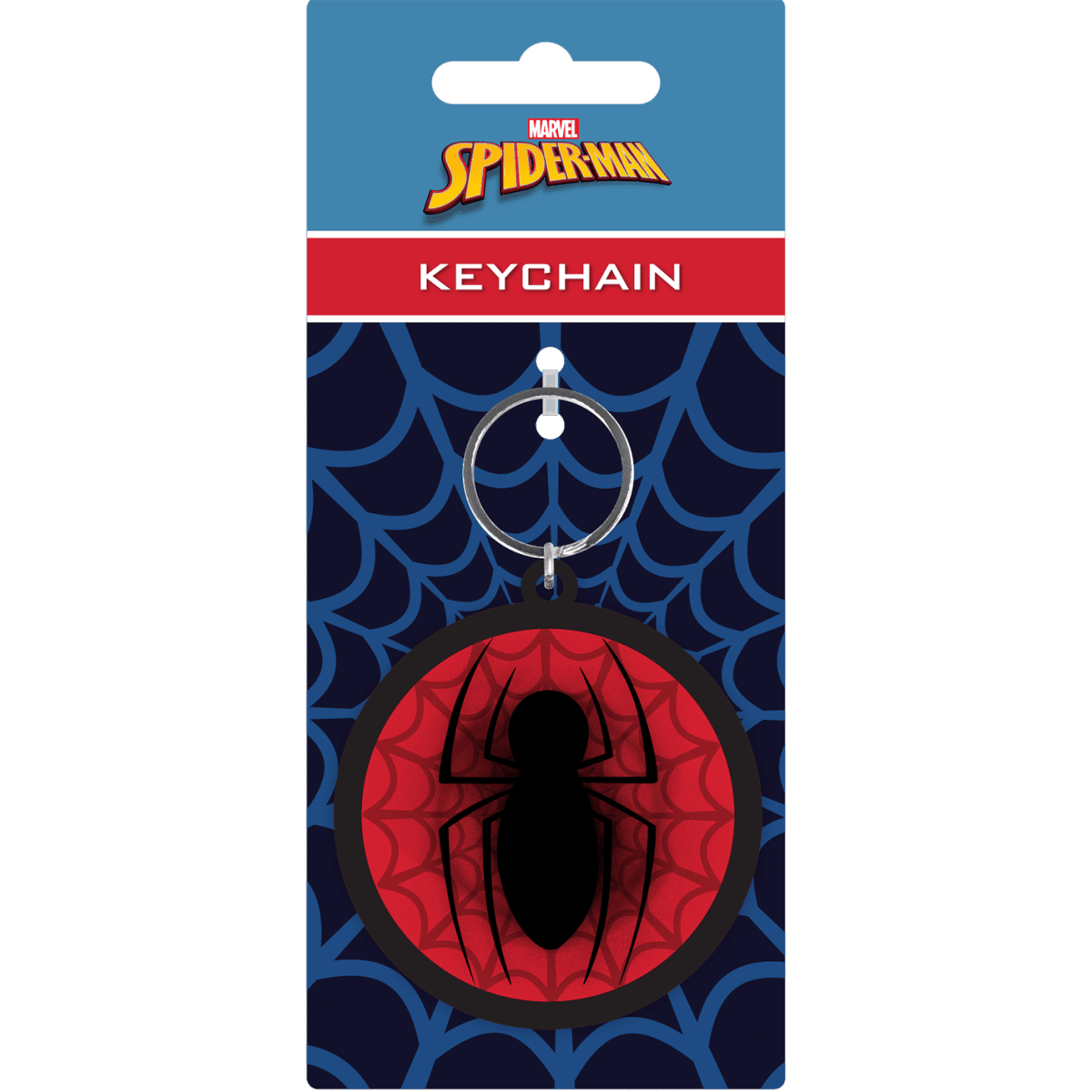 Spiderman spinner kľúčenka