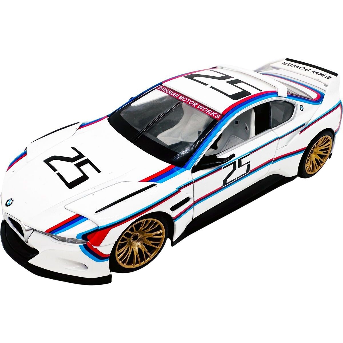 Sparkys 1:24 BMW 3.0 CSL Hommage biele