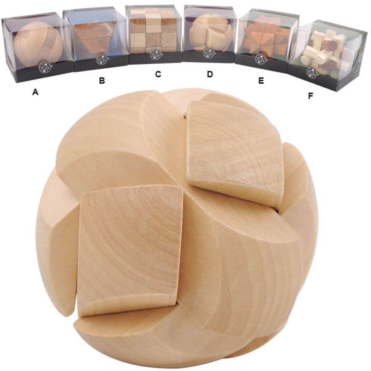 Sparkys Hlavolam - drevené 3D