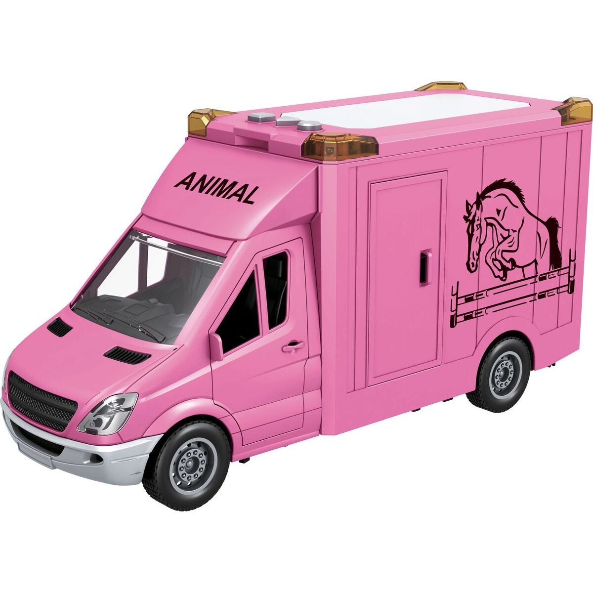 Sparkys CITY SERVICE CAR - 1:14 Transport koní - ružový