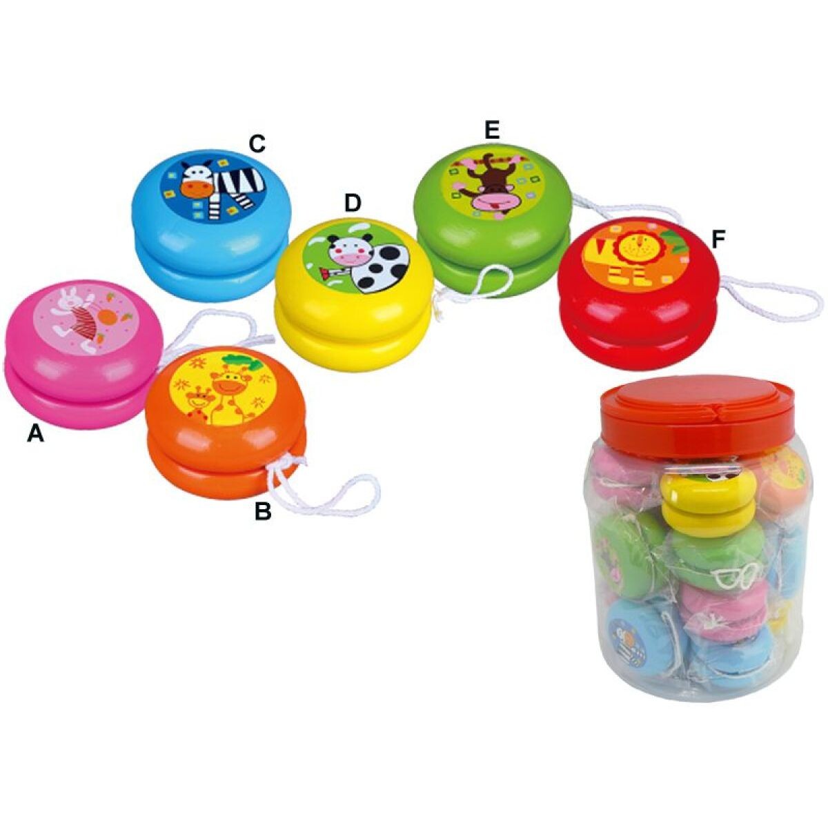 Sparkys Drevené Jojo - viac druhov