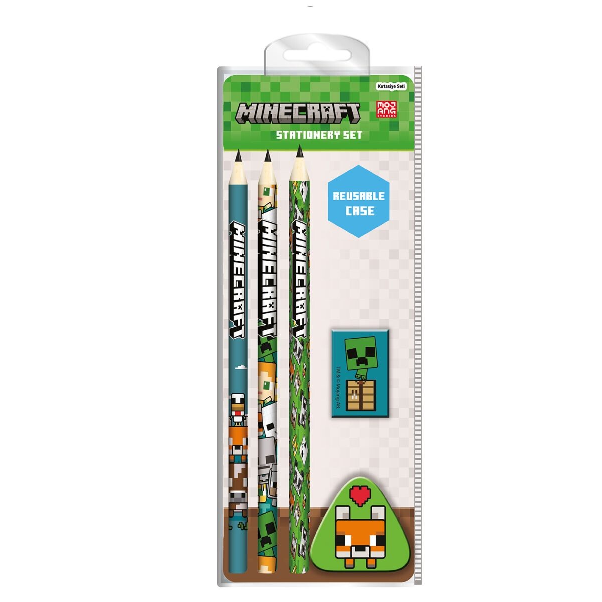 Pyramid International Minecraft školský set (Chibi Fox)