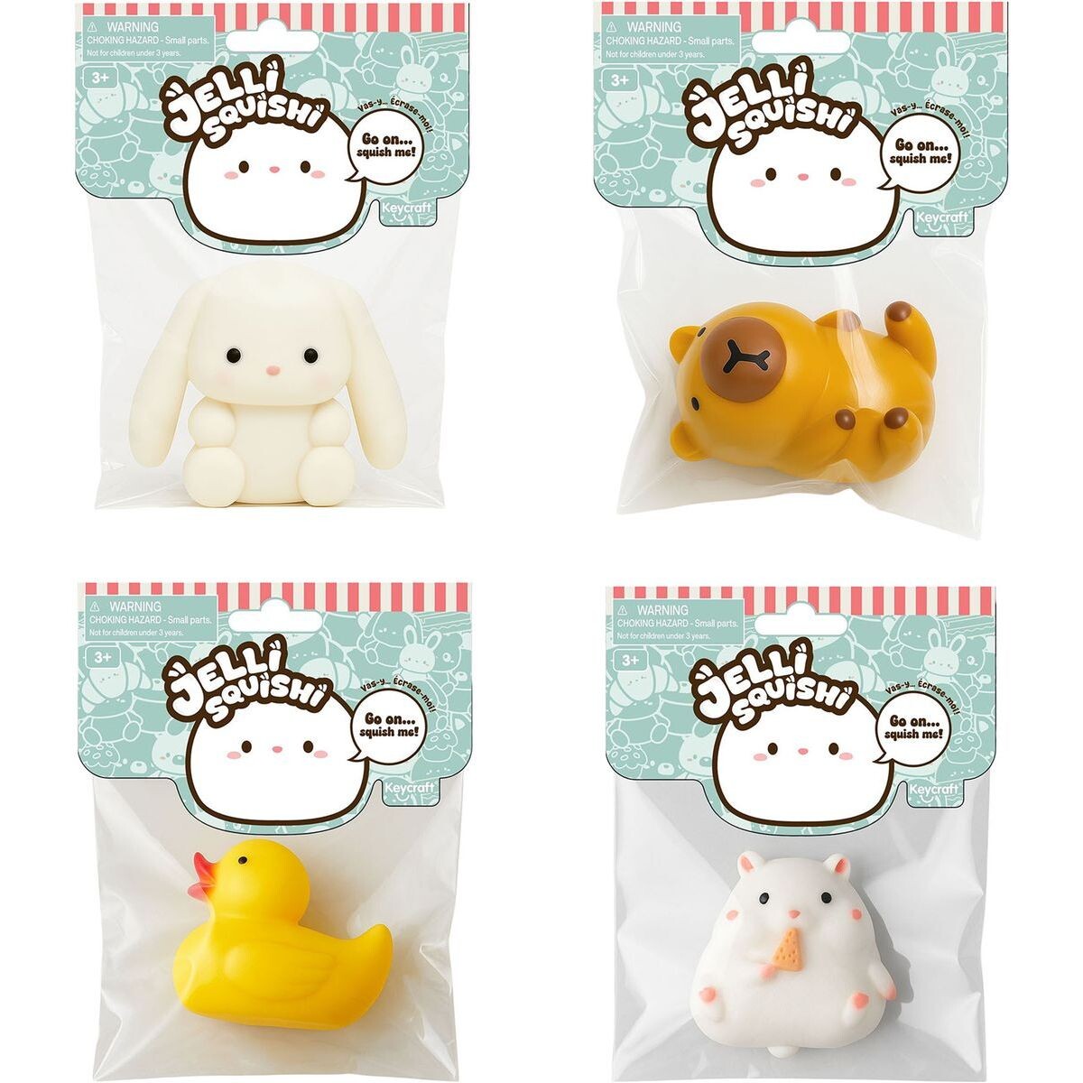 Alltoys Mačkací gélový maznáčik Jelli Squishi