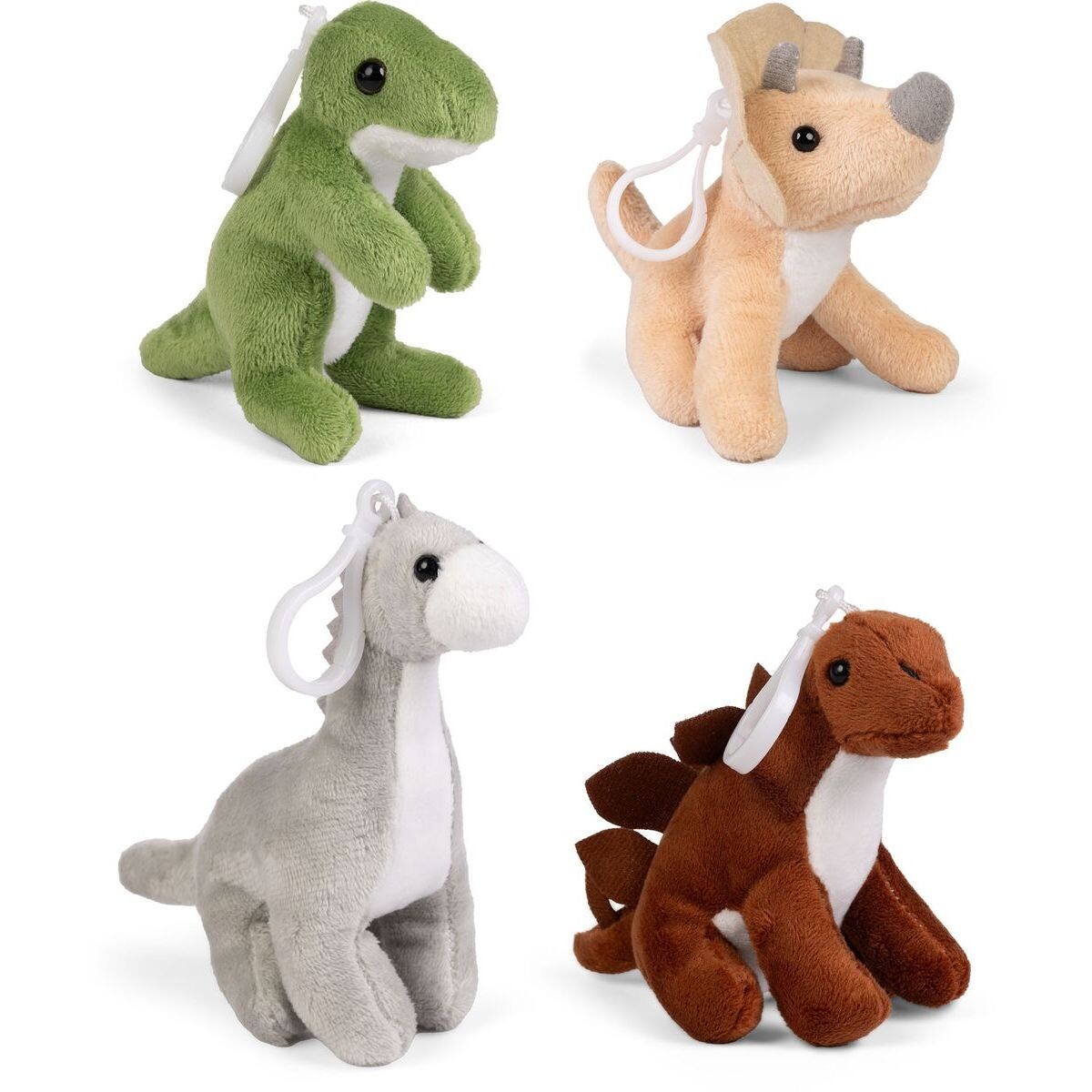 Alltoys Plyšová kľúčenka mini Dinosaur 10 cm