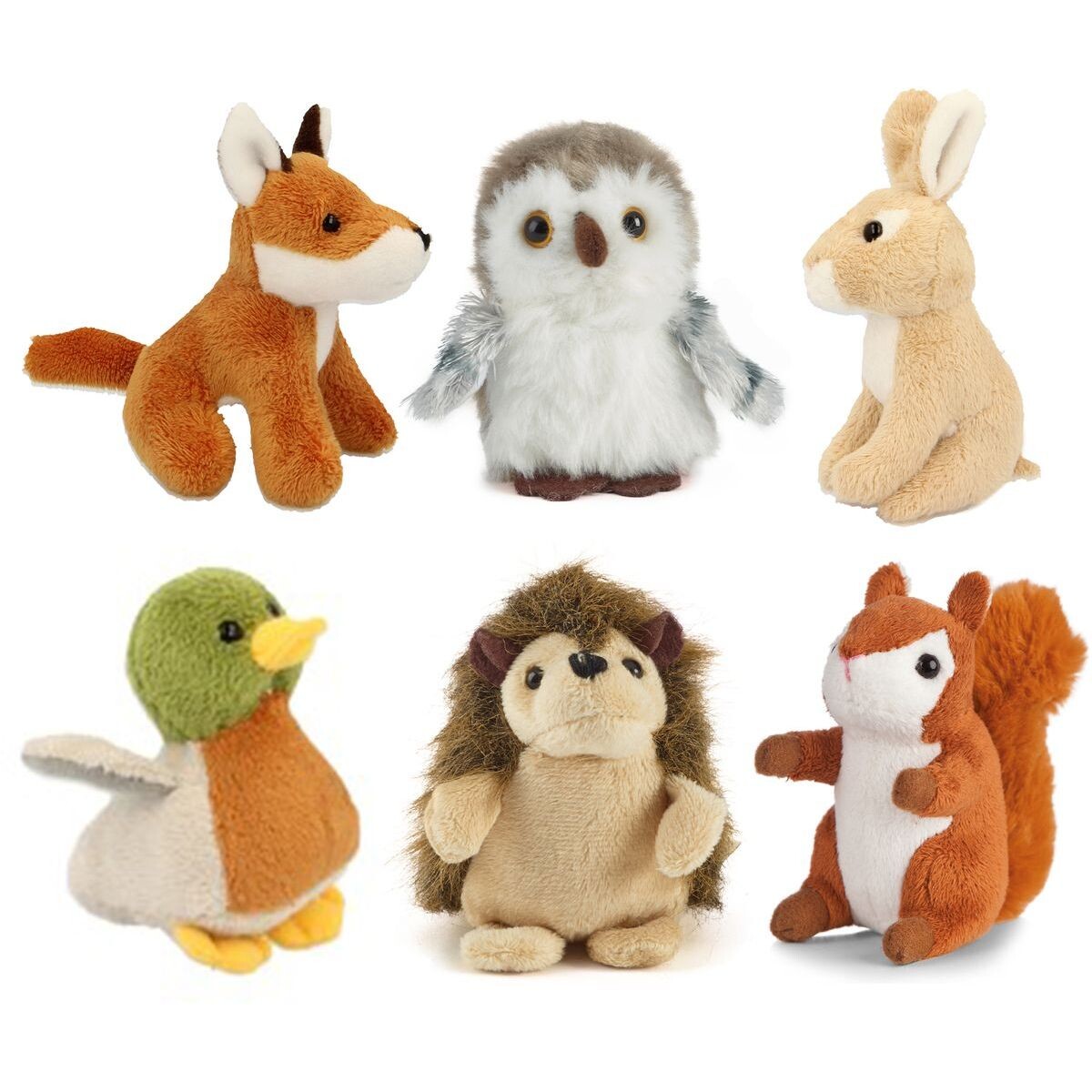 Alltoys Plyšové mini zvieratko z lesa 10 cm