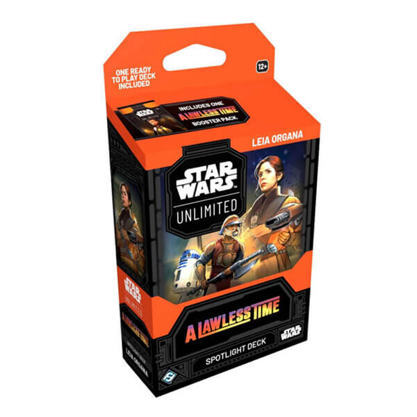 Fantasy Flight Games Star Wars: Unlimited TCG - Lawless Time Spotlight Deck - Leia Organa