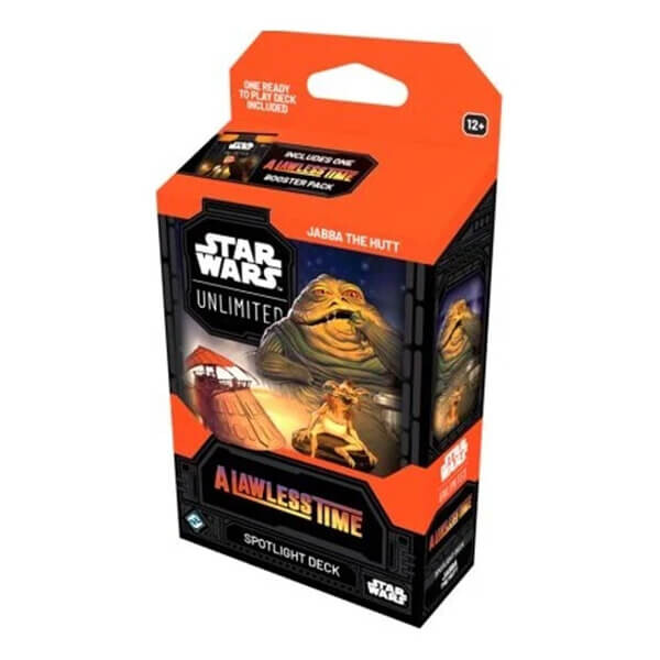 Fantasy Flight Games Star Wars: Unlimited TCG - Lawless Time Spotlight Deck - Jabba the Hutt