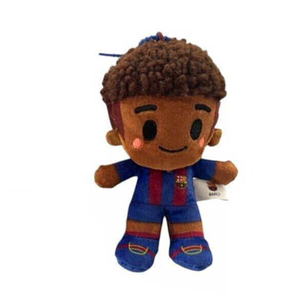 MarketPlush Plyšový futbalista FC Barcelona - 12 cm