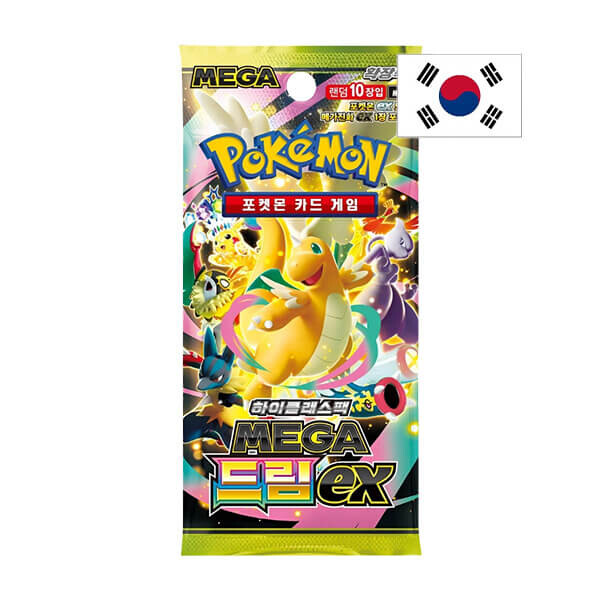 Nintendo Pokémon Mega Dream Ex Booster - kórejský