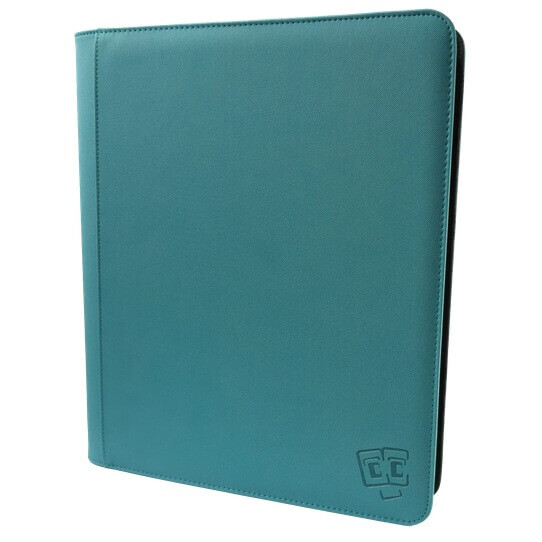 TCG GURU Album na toploadery TCG Guru 9-Pocket Zippered - tyrkysový