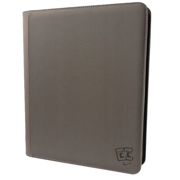 TCG GURU Album na toploadery TCG Guru 9-Pocket Zippered - sivý