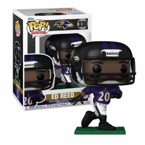 Funko NFL Rugby POP! figúrka #330 - Ed Reed (Ravens)