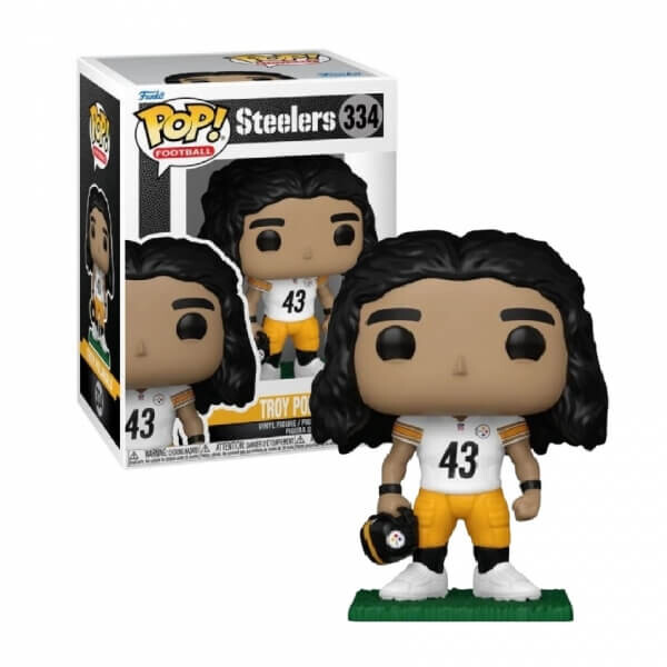 Funko NFL Rugby POP! figúrka #334 - Troy Polamalu (Steelers)