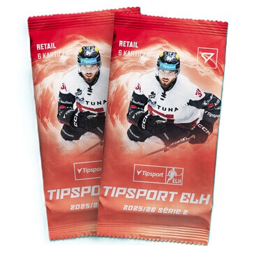 Sportzoo Hokejové karty Tipsport ELH 25/26 Retail balíček 2. séria