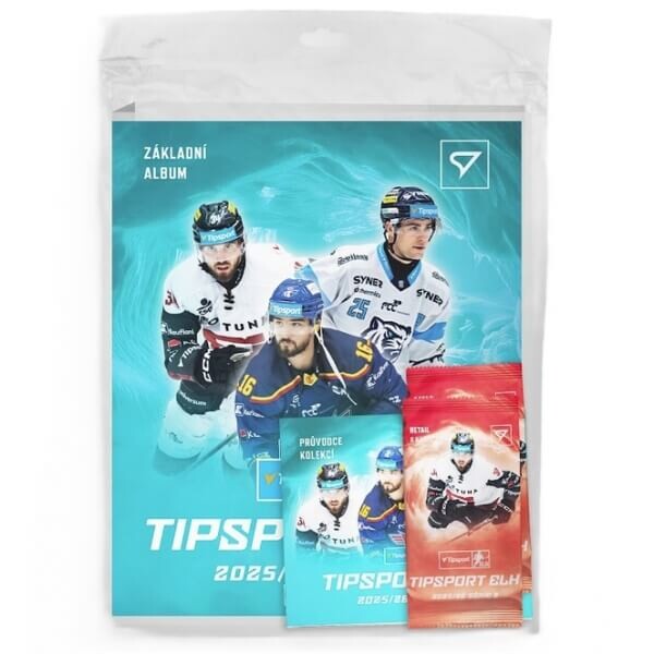 Sportzoo Hokejové karty Tipsport ELH 25/26 Starter Pack 2. séria