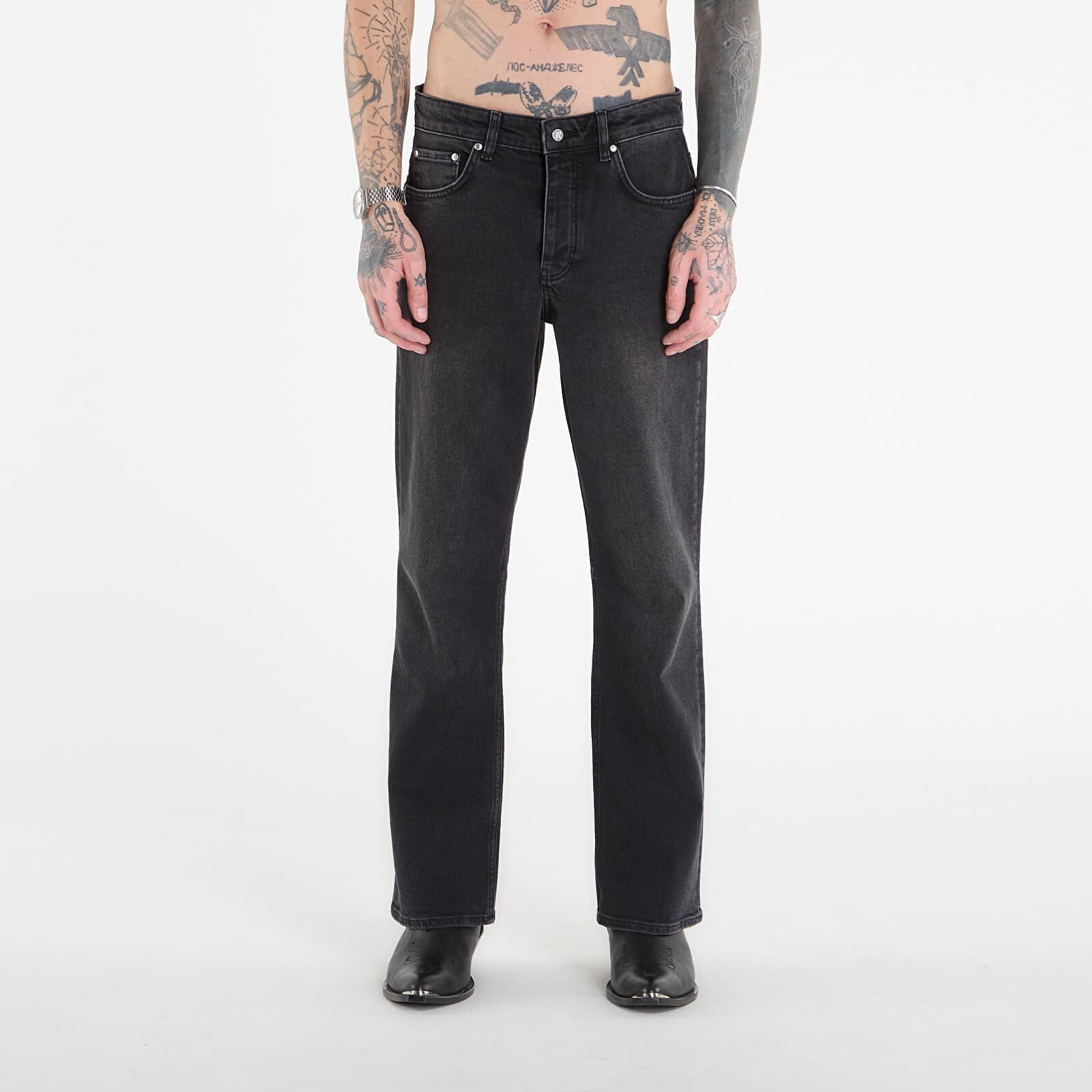 Džínsy REPRESENT Boot Cut Denim Ash Black 32