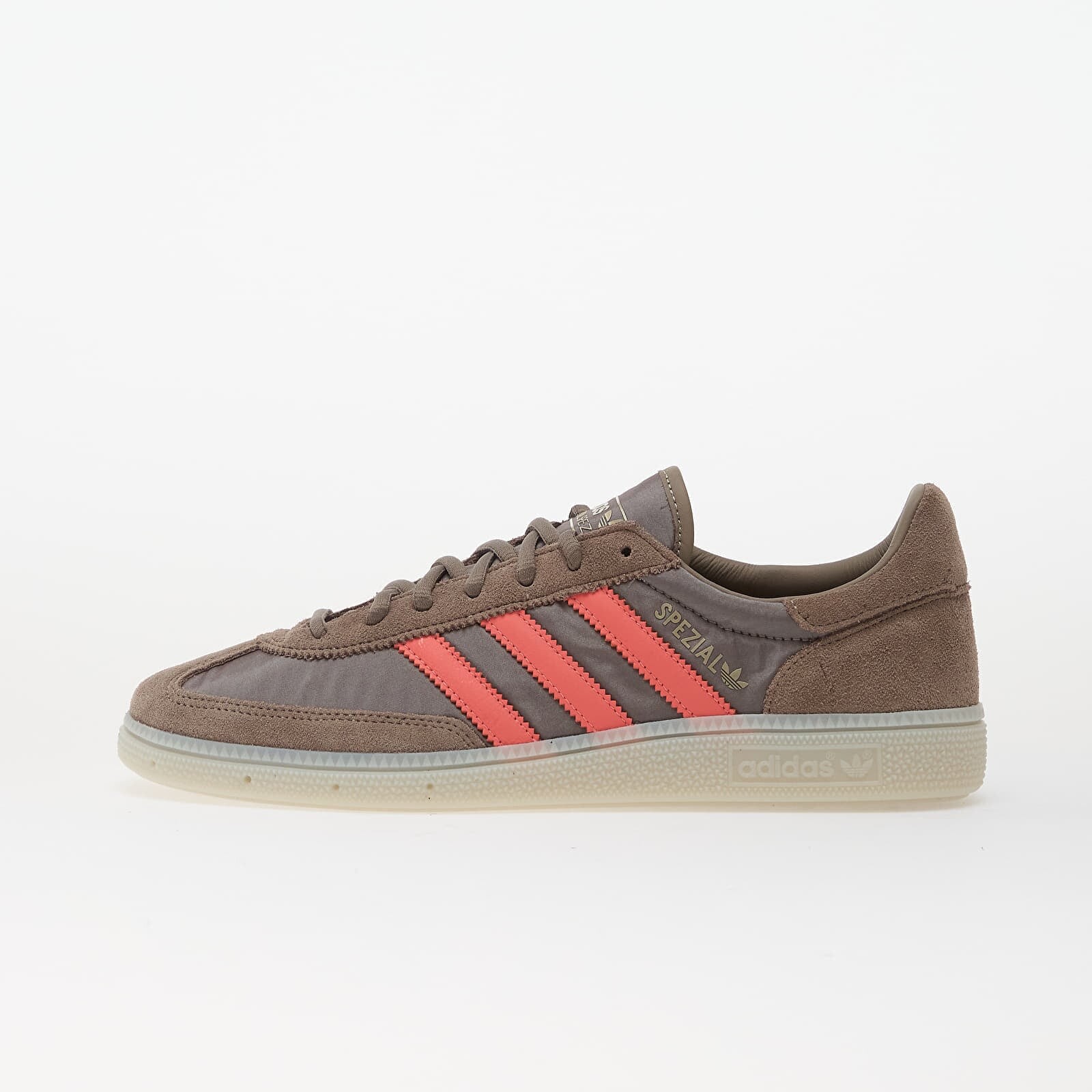 Tenisky adidas Handball Spezial Simple Brown/ Semi Flash Red/ Aluminium EUR 44 2/3