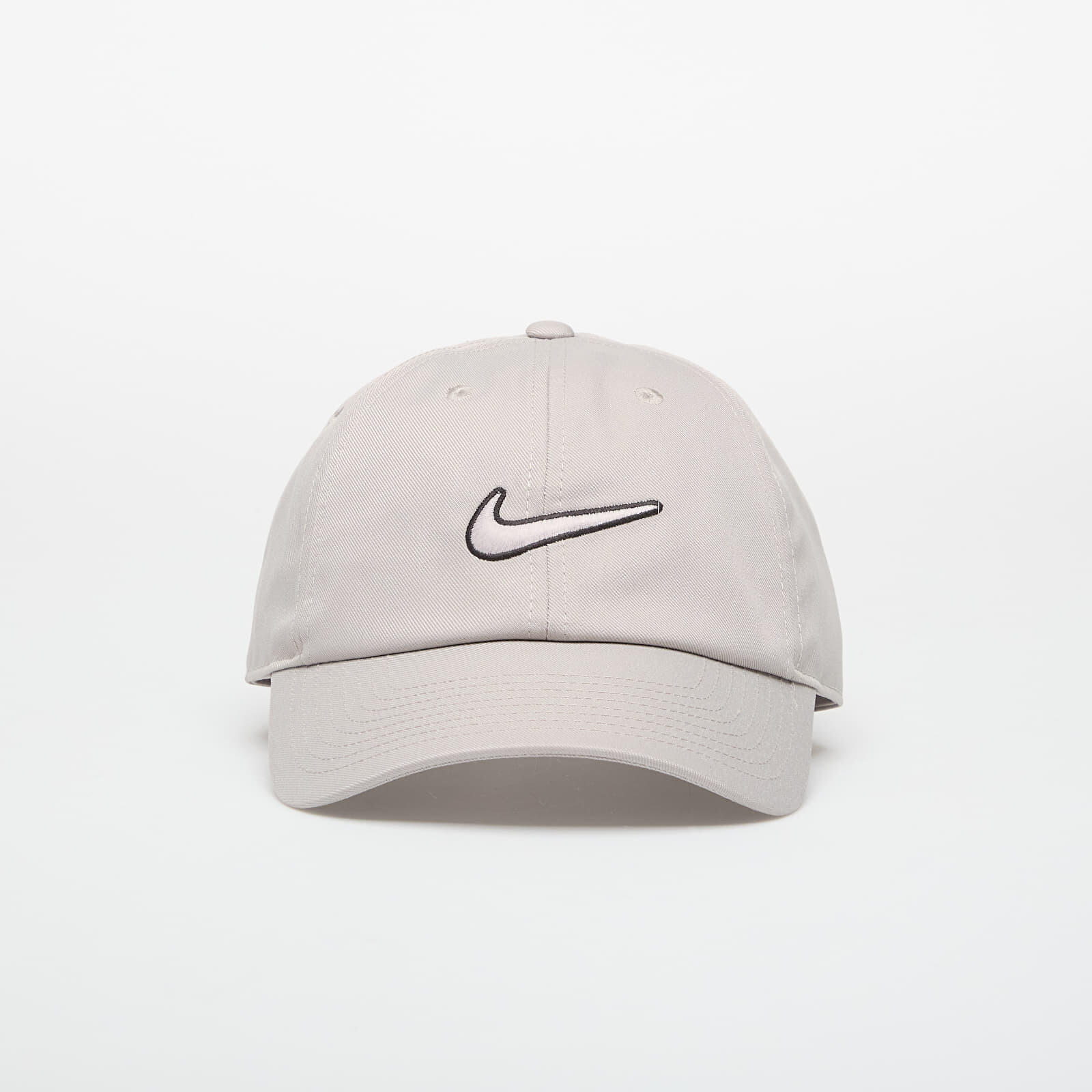 Šiltovka Nike Club Unstructured Swoosh Cap College Grey/ Black Universal