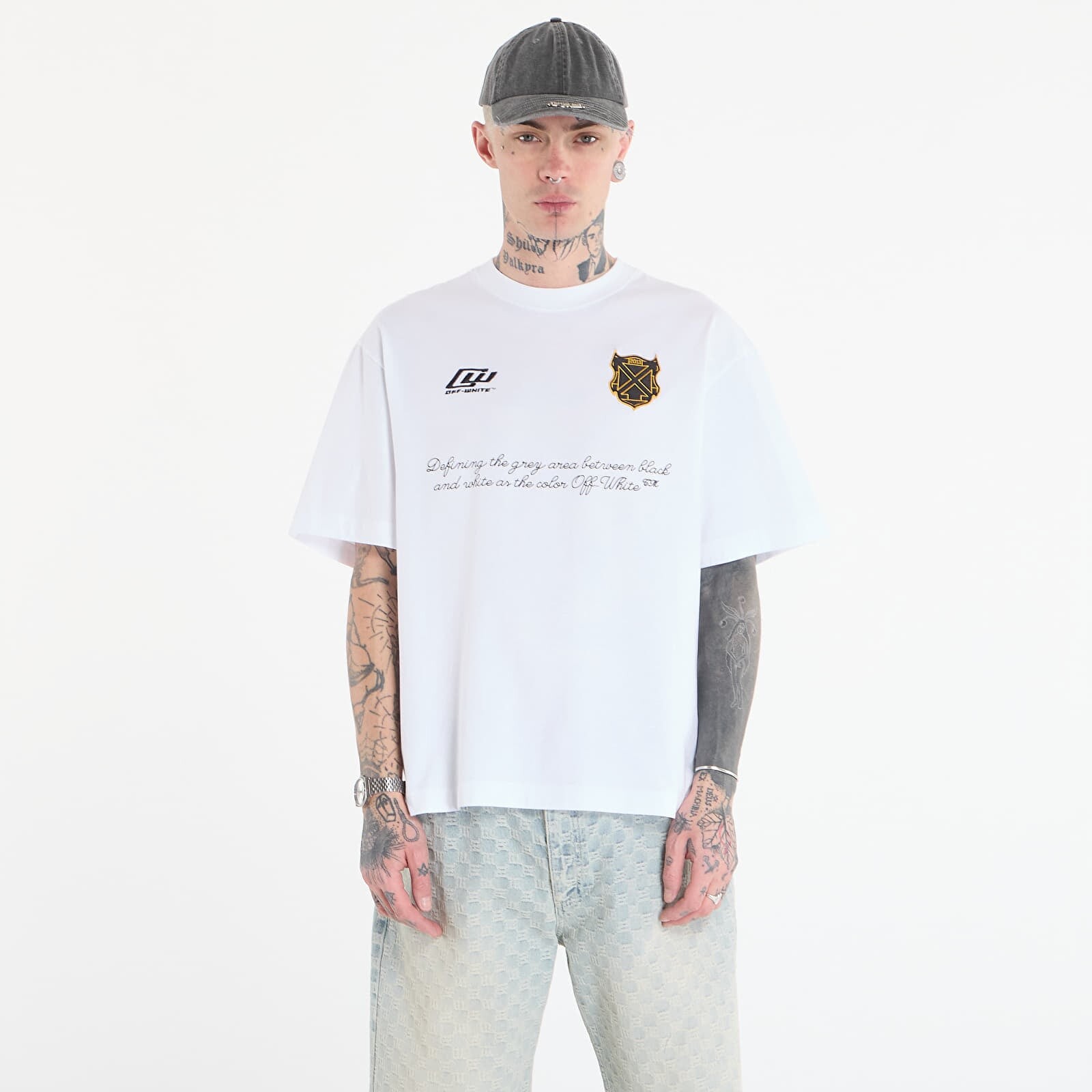 Tričko Off-White Sporty 3 Skate S/S Tee White XXL