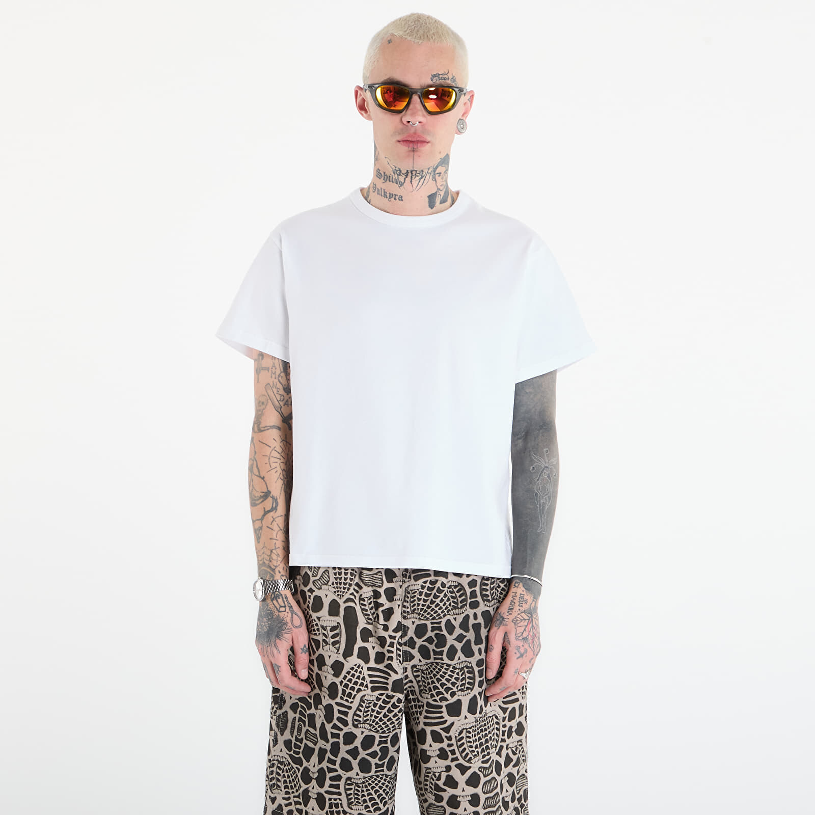 Tričko Brain Dead Easy T-shirt White XXL