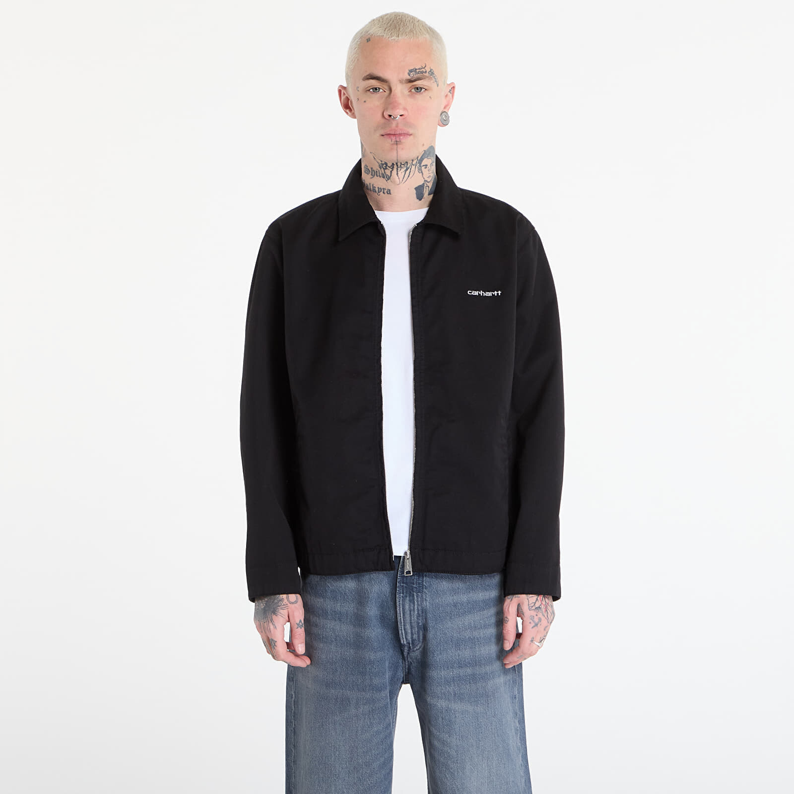 Bunda Carhartt WIP Module Script Jacket UNISEX Black/ White S