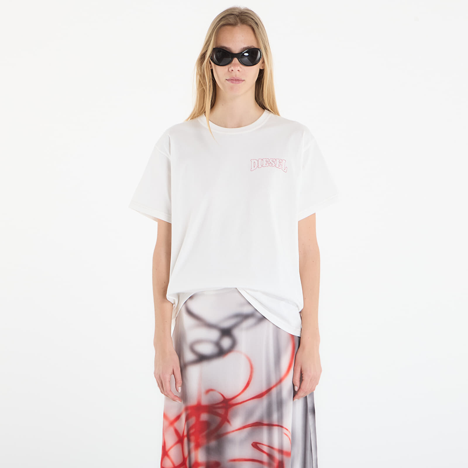 Tričko Diesel T-Normy-S17 T-Shirt Off White XS