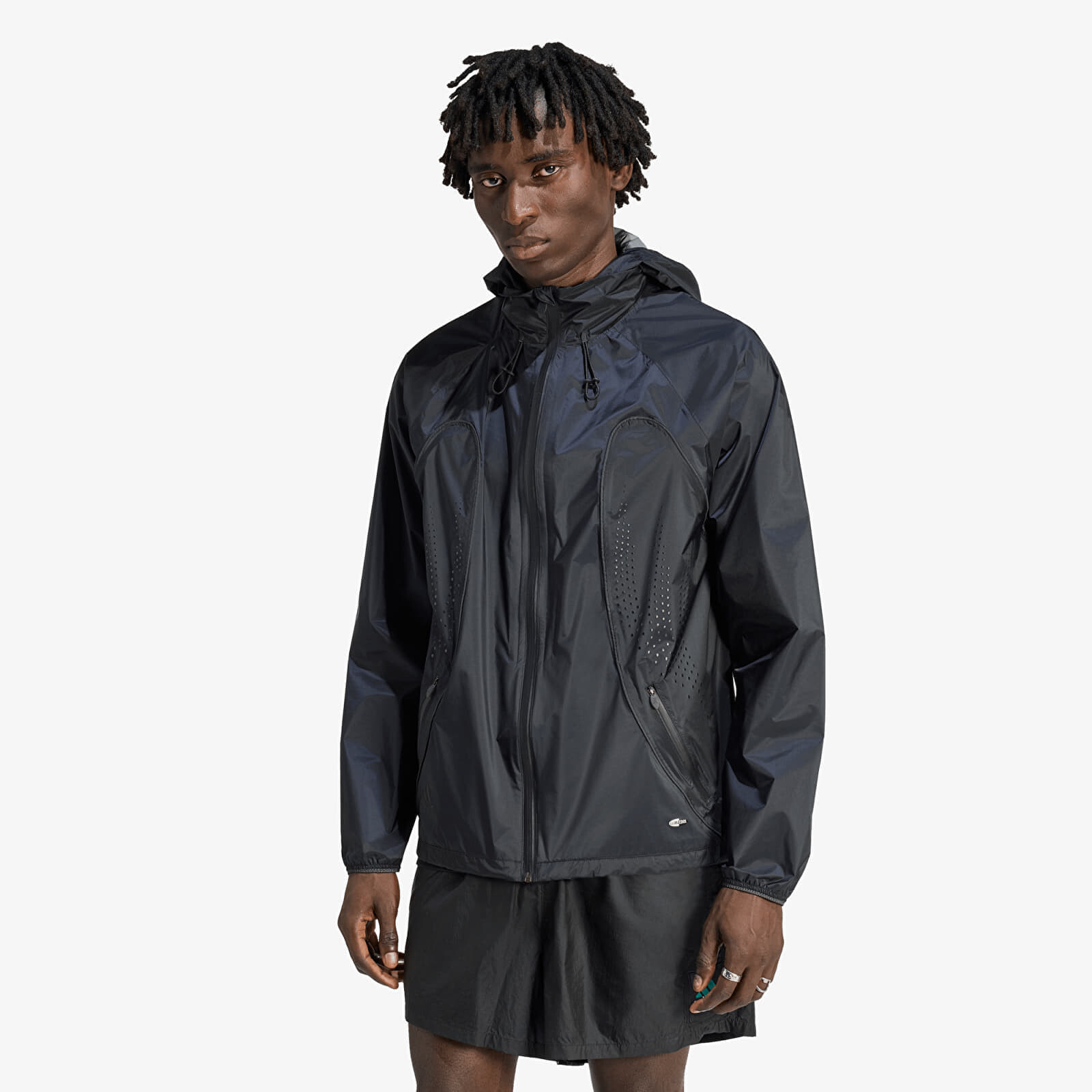 Vetrovka adidas Equipment Full - Zip Shell Jacket Black XL