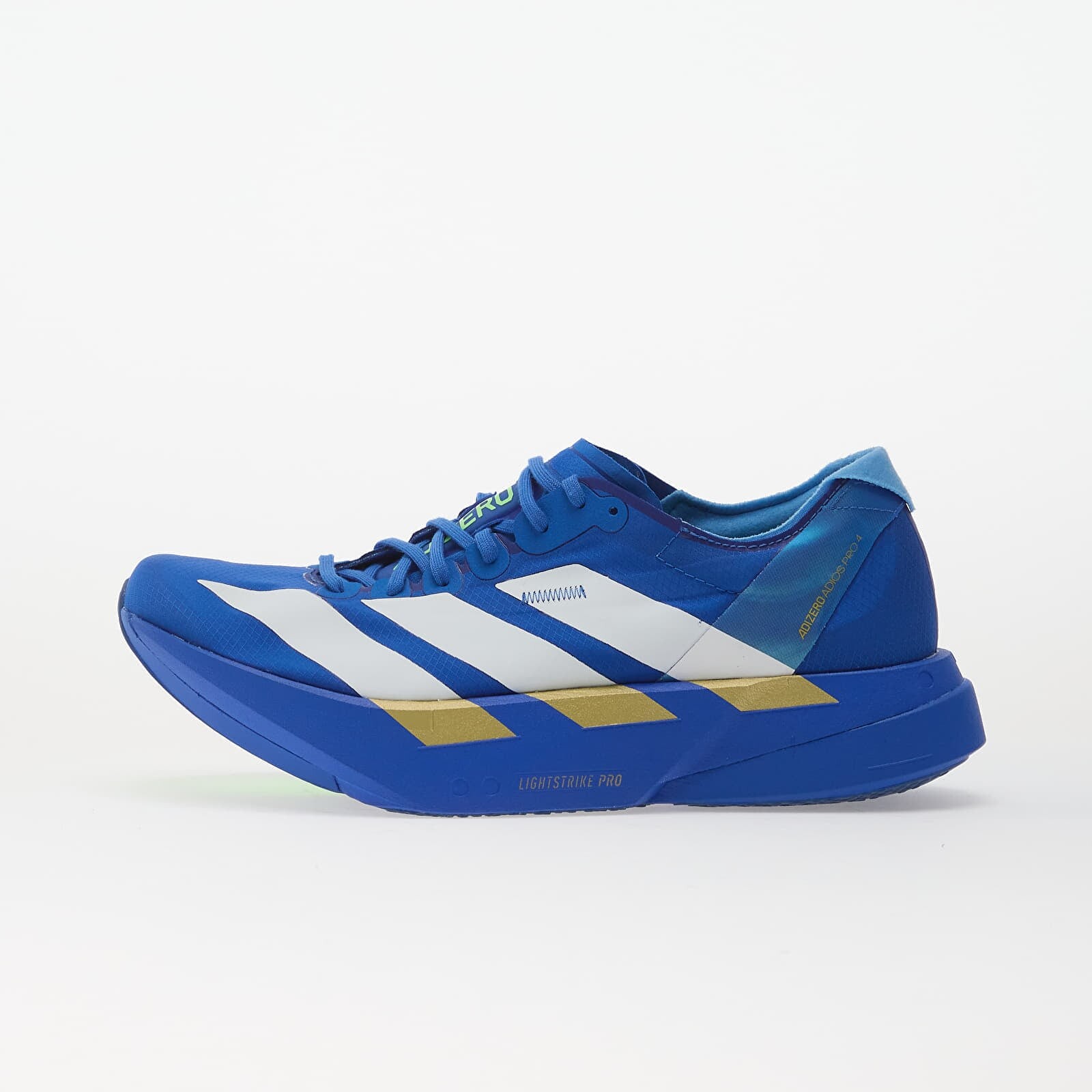 Tenisky adidas Adizero Adios Pro 4 Blue/ Ftwr White/ Lime Burst EUR 42