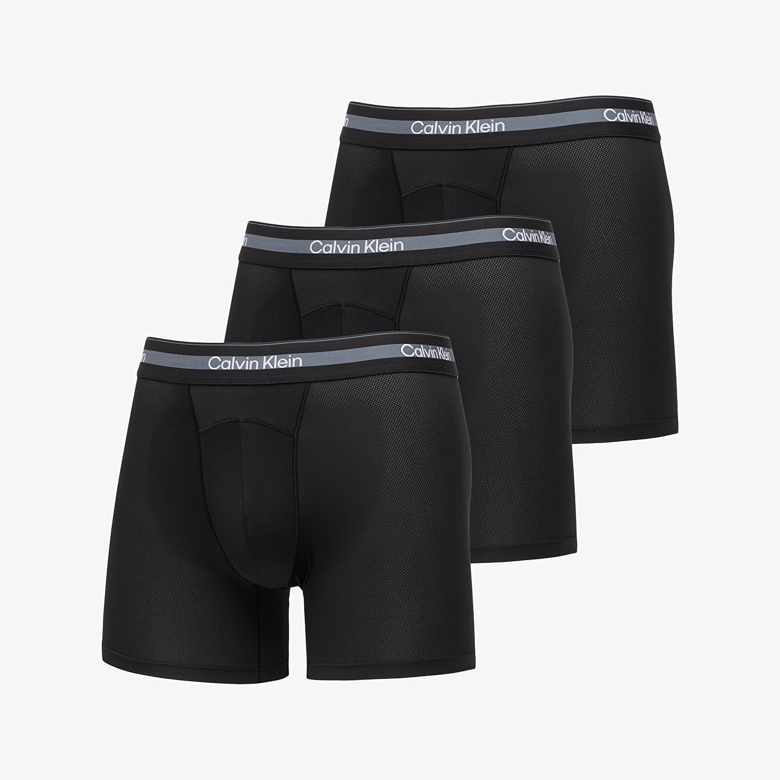 Boxerky Calvin Klein Boxer Brief 3-Pack Black XXL