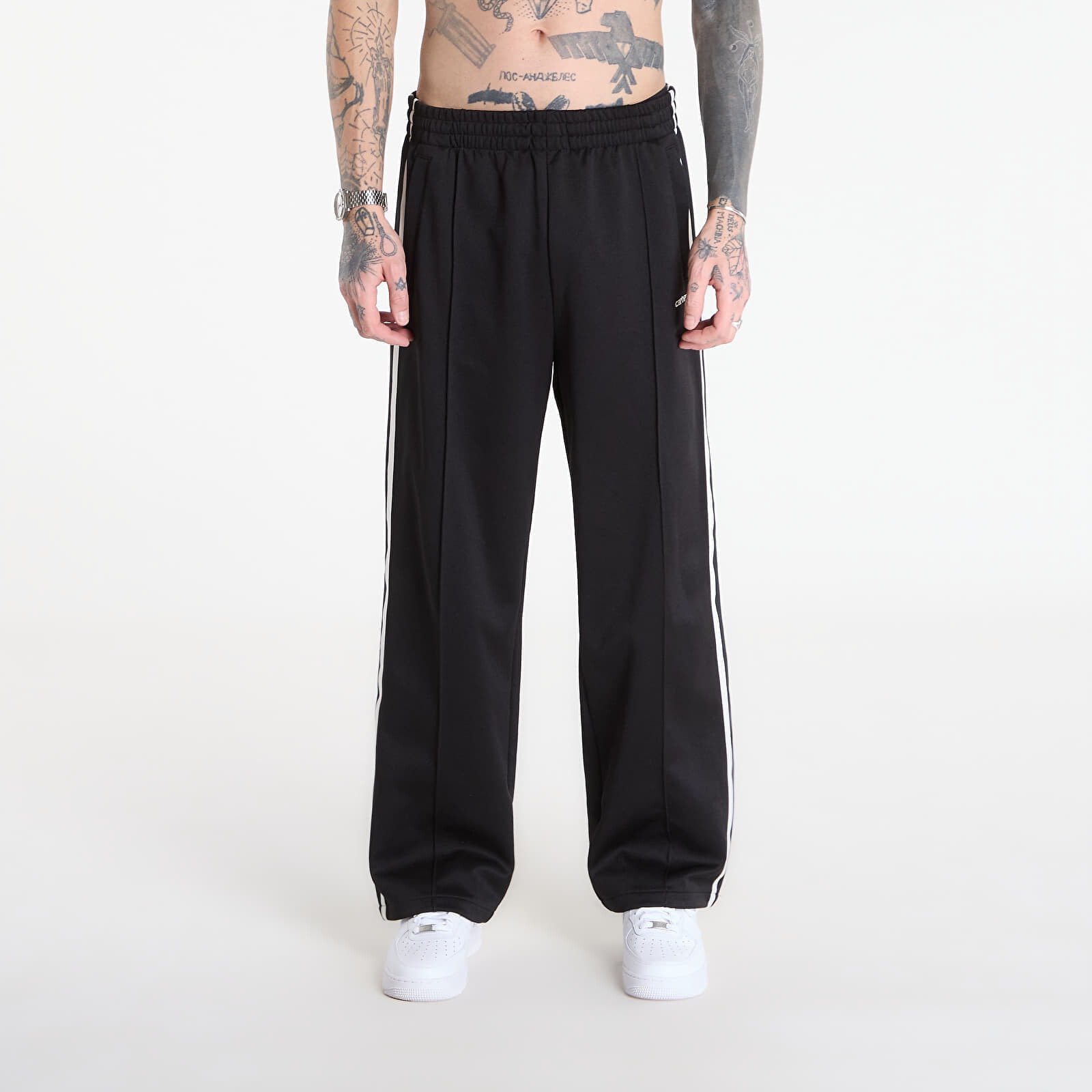 Tepláky Carhartt WIP Bolar Sweat Pant UNISEX Black/ Wax L