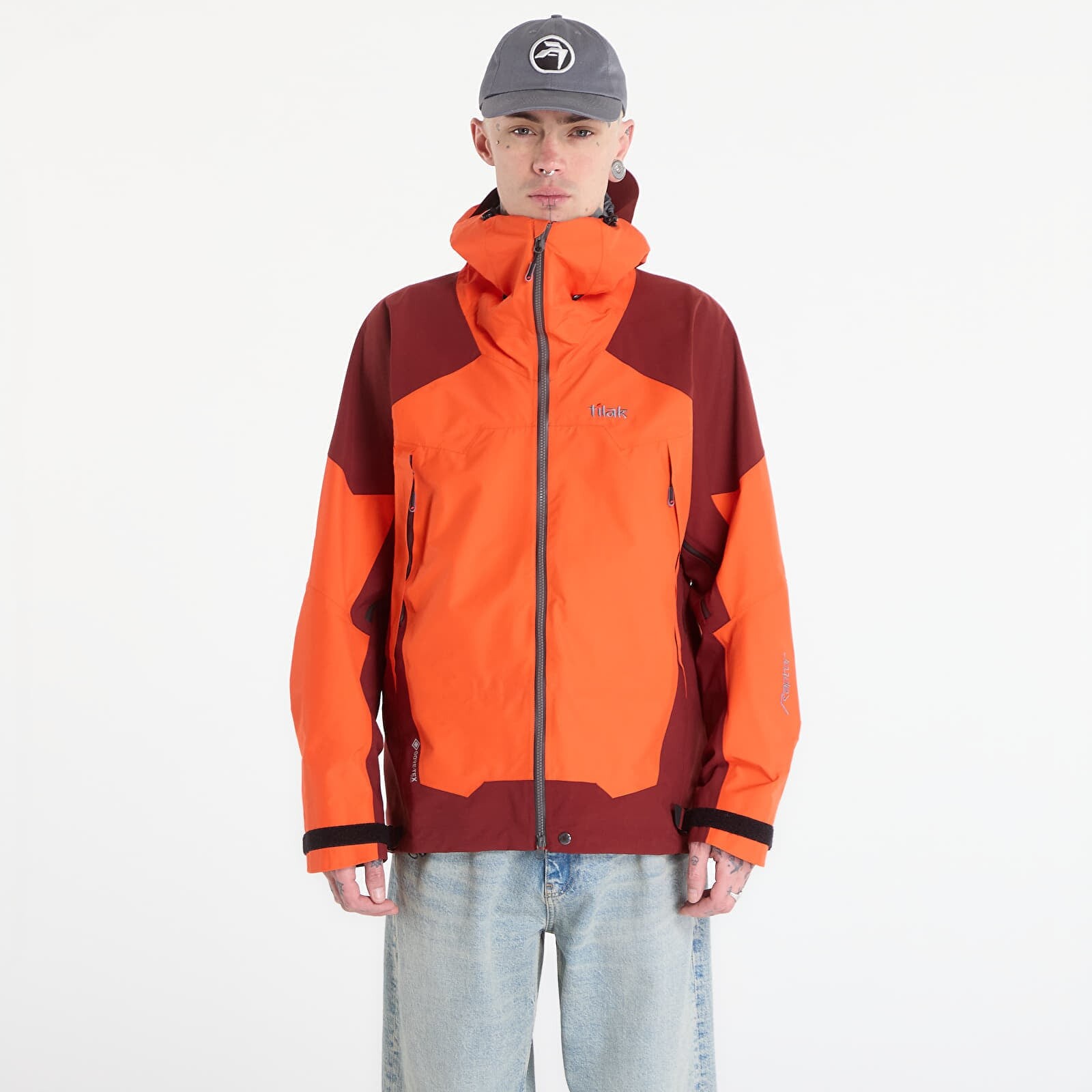 Vetrovka Tilak Raptor Red/ Fired brick XL