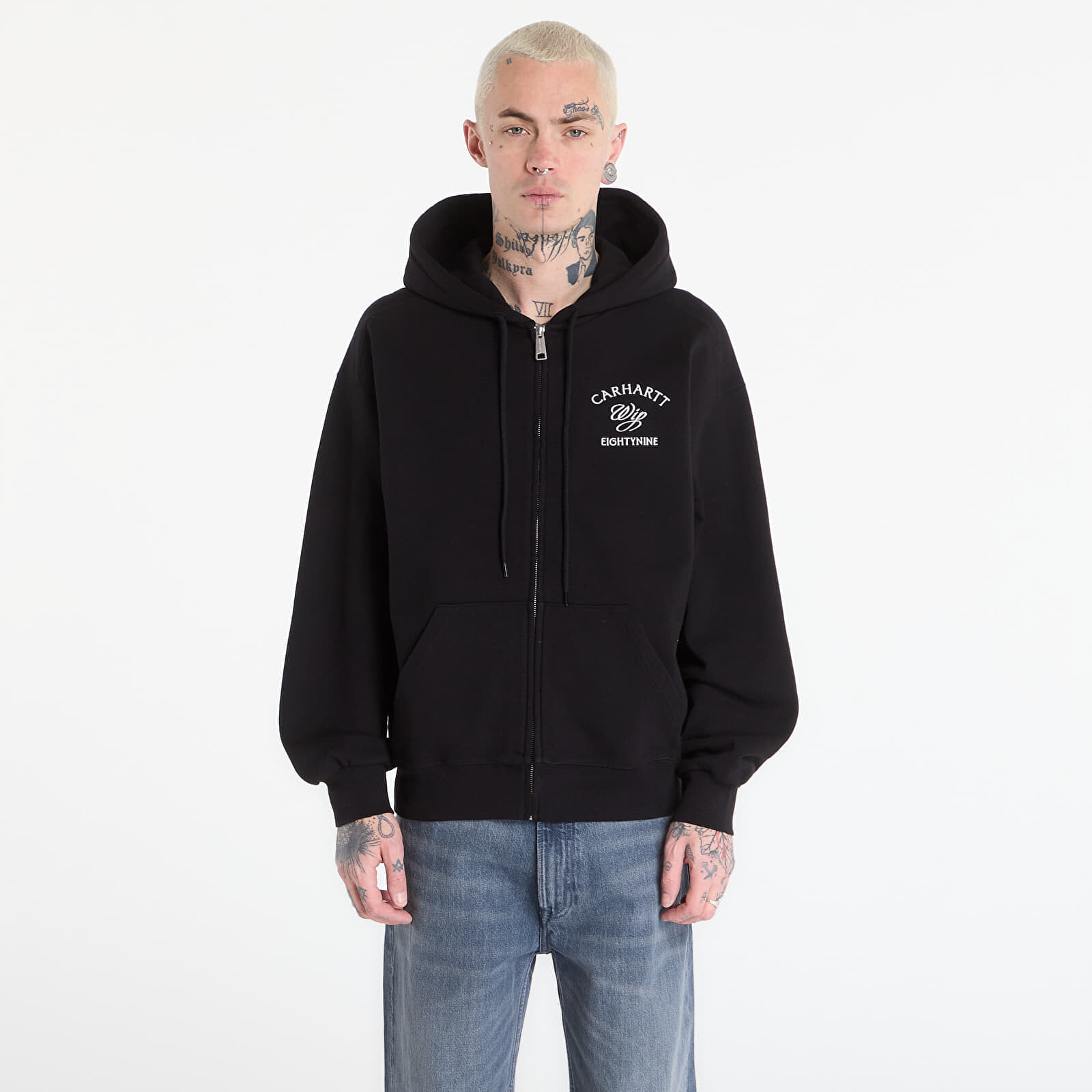 Mikina Carhartt WIP Hooded Eightynine Sweat Jacket UNISEX Black S