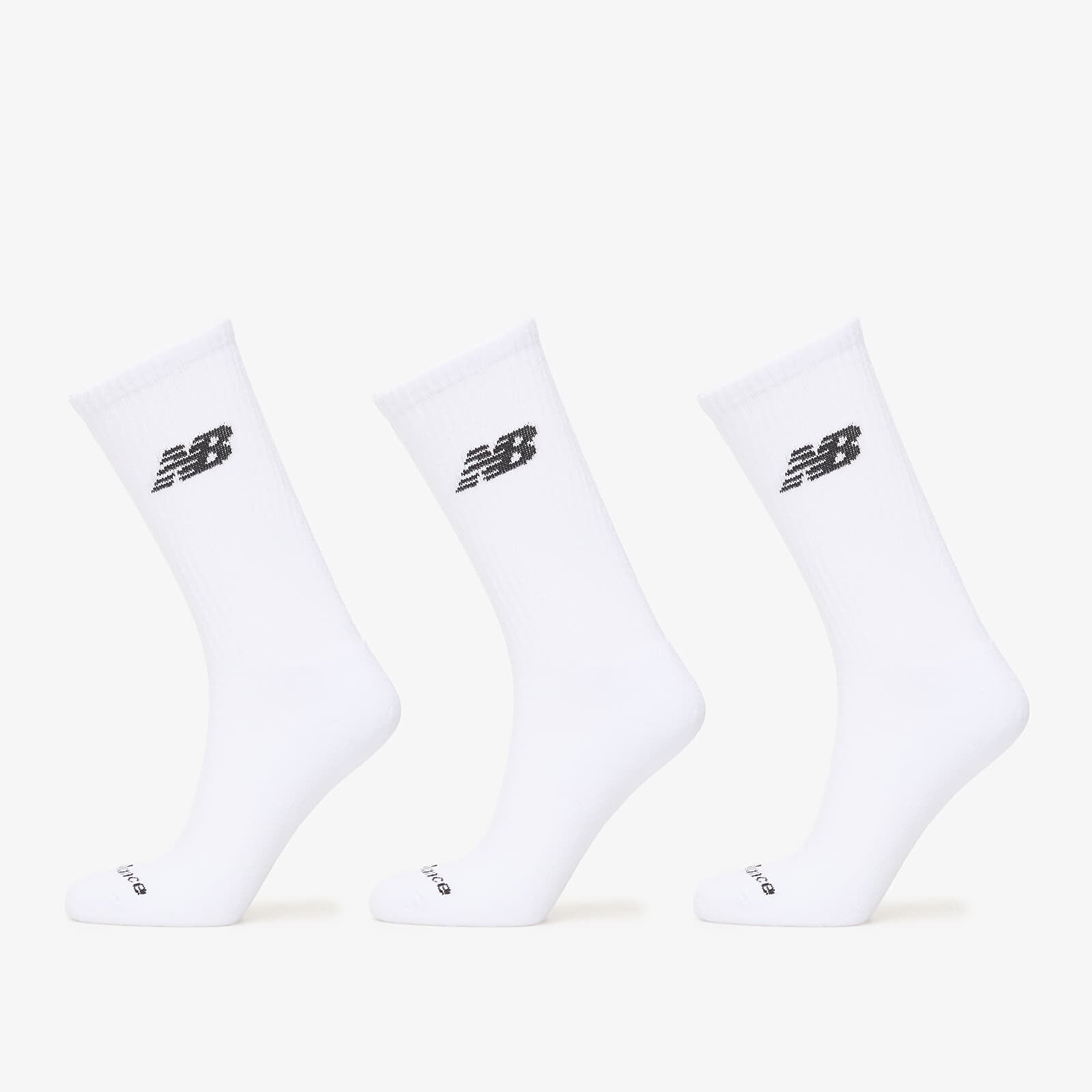 Ponožky New Balance Everyday Crew 3-Pack White M