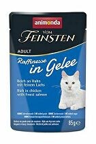 Výhodné balenie Animonda Vom Feinsten Adult Raffinesse v želé 48 x 85 g - bohaté na kuracie mäso s lososom