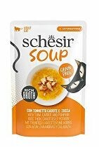 Schesir Cat Soup 12 x 40 g - tuniak, mrkva a tekvica