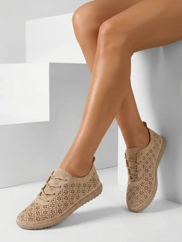 Dámske perforované tenisky Resti Azez