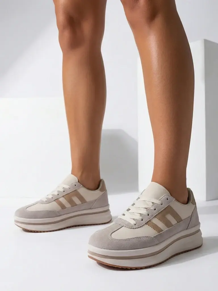 Resti Charri dámske športové tenisky na platforme