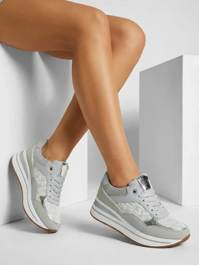 Resti dámske tenisky s klinovým podpätkom