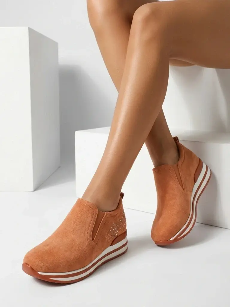 Resti Dámske tenisky s skrytou platformou Zenola