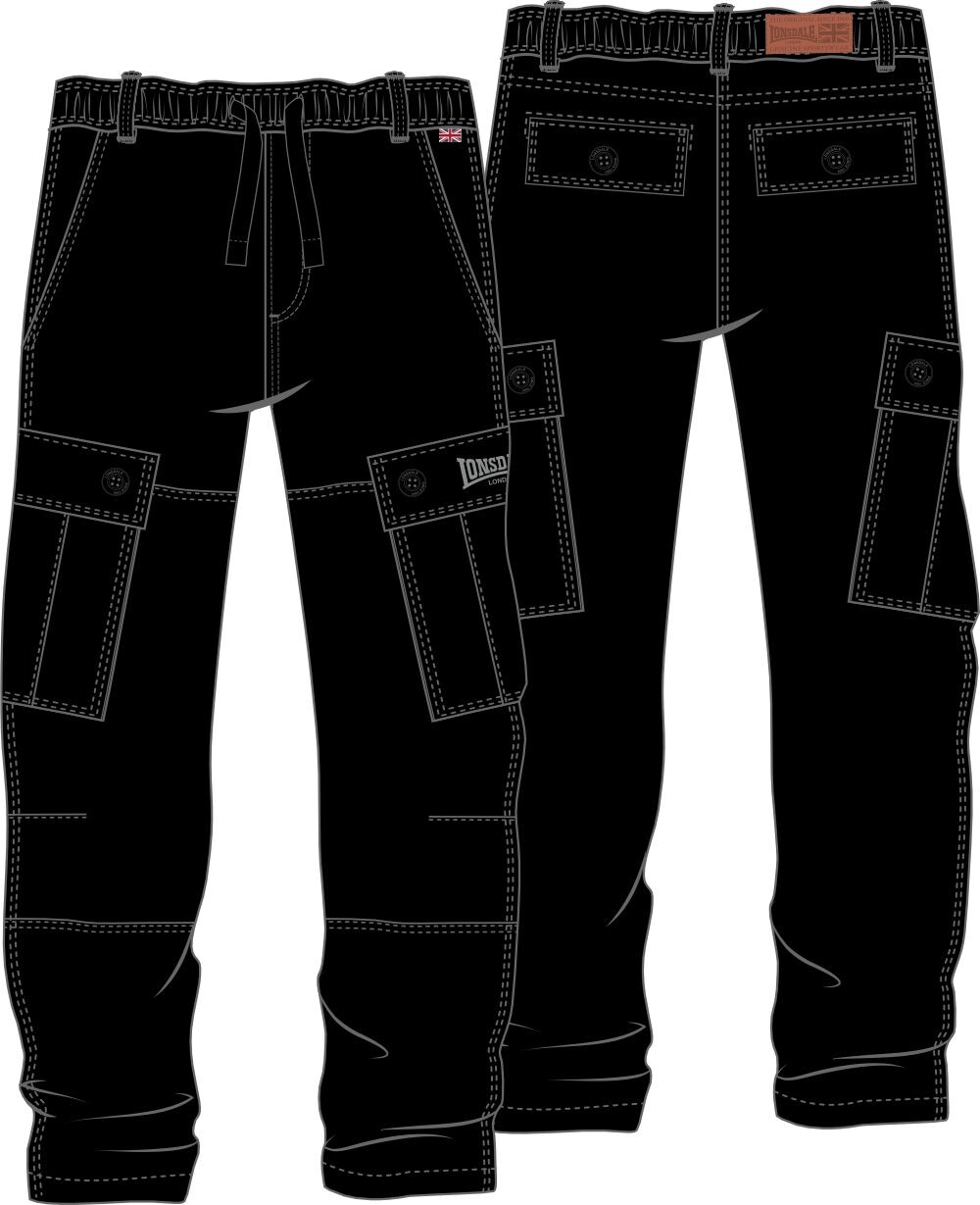 Lonsdale pánske cargo nohavice regular fit