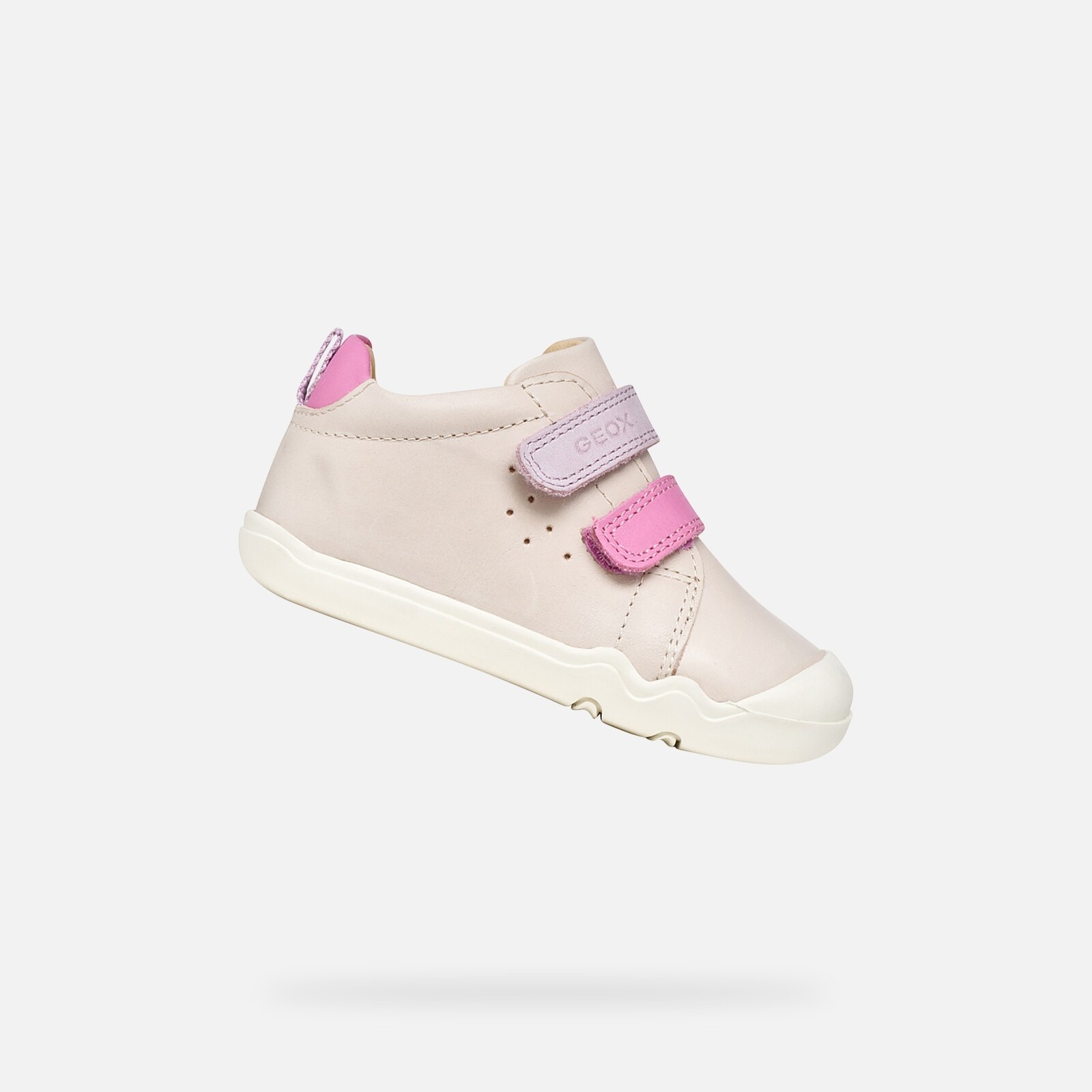 Light Pink Girls' Barefoot Sneakers Geox Steppieup - Girls