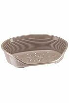 Pelech plast SIESTA DLX 6 hnědý 70,5x52x23,5cm FP