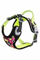 Postroj Hurtta Weekend Warr.Neon II lékořicový 45-60