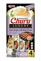 Churu Cat Luxury Tuna Recipe with King Prawn 4x14g
