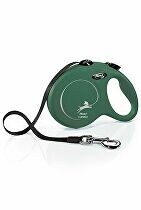 Vodítko FLEXI Classic New L pásek 5m/50kg olivová