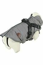 Obleček bunda pro psy S POSTROJEM černá 45cm Zolux