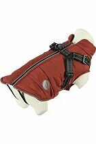 Obleček bunda pro psy S POSTROJEM terakota 45cm Zolux
