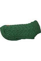 Obleček svetr rolák pro psy ŽAKÁROVÝ 45cm zelená Zolux